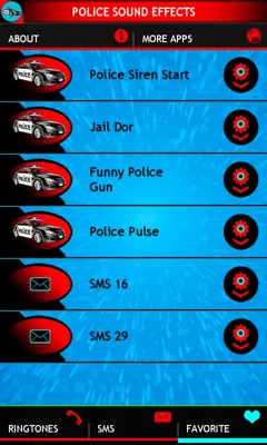 POLICE SOUND EFFECTS android App screenshot 0