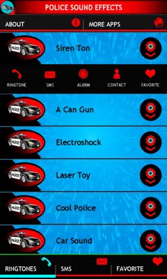 POLICE SOUND EFFECTS android App screenshot 3