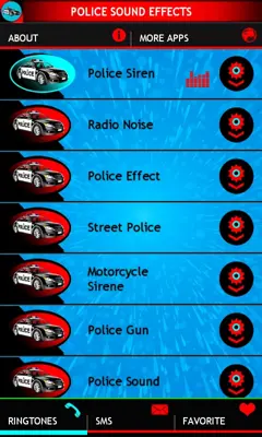 POLICE SOUND EFFECTS android App screenshot 4